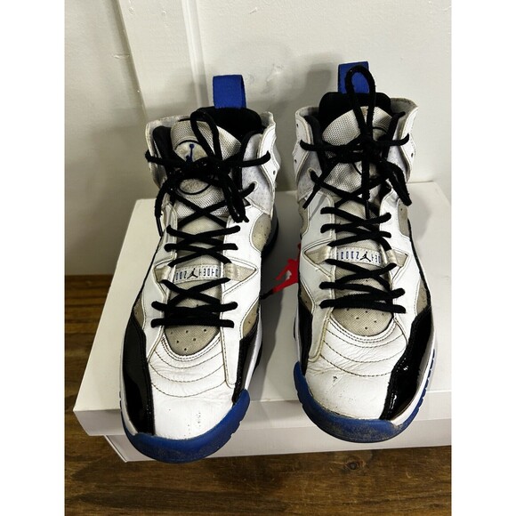 Size 9.5 - Jordan Jumpman Two Trey Concord Royal With Original Box - Picture 4 of 8